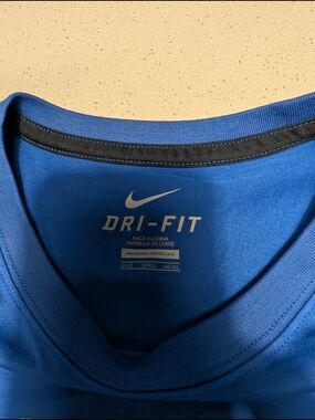 Nike Dri-FIT Blue Performance Tee